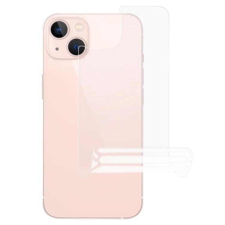 Clear HD Cobertura Completa Hydrogel Película Protetora Transparente TPU TPU Protetor Back Para IPhone 13 6.1 Polegadas