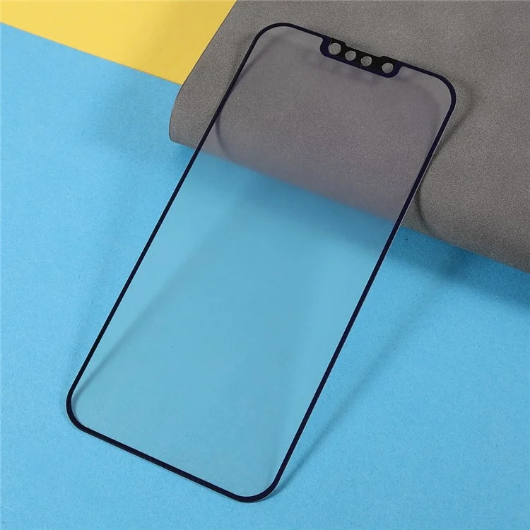 Anti-Blue-Ray Fingerprint-Free Matte Surface Full Glue Tempered Glass Screen Protector for iPhone 13 / 13 Pro / 14