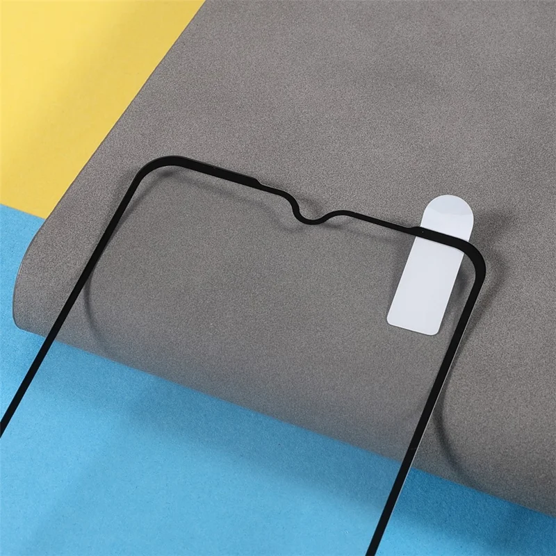 Silk Printing Anti-Explosion Full Glue Thin Complete Covering Tempered Glass Screen Protector for Realme C21Y