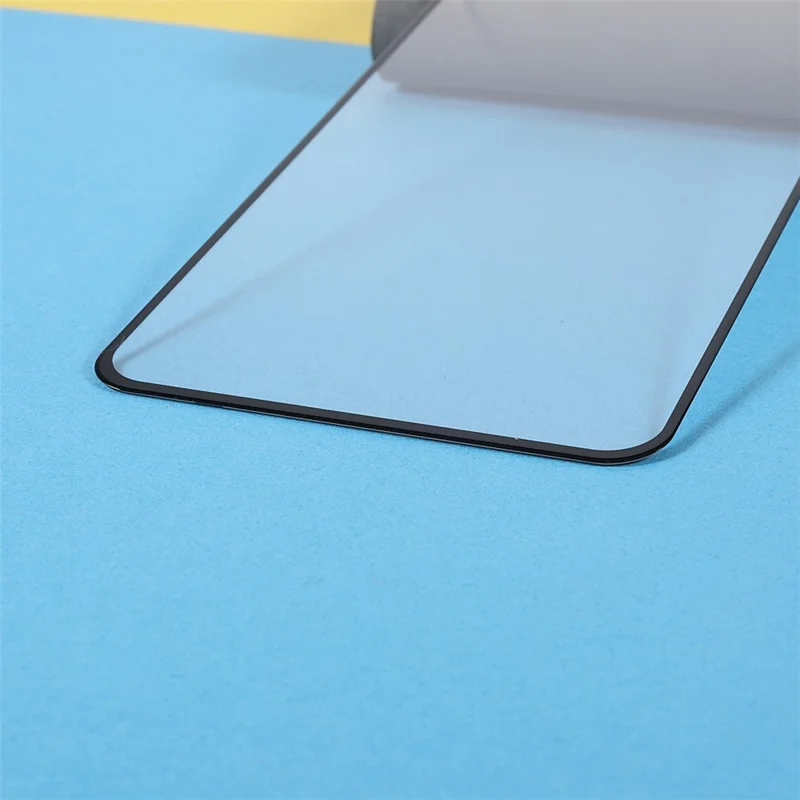 Full Glue Silk Printing Anti-Explosion Well-Protected Complete Covering Tempered Glass Screen Protector for Realme C25