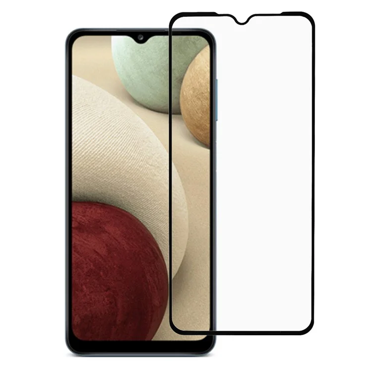 HD Pantalla Completa Pegamento Completo Pantalón Sensible Táctil De Seda Protector De Pantalla De Cristal Templado Para Samsung Galaxy A12 Nacho