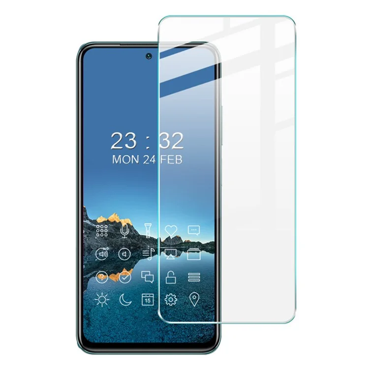 IMAK H Series Shatter-Proof 9H Hardness Tempered Glass Screen Protector Film for Xiaomi Redmi 10 4G (2021)/Redmi 10 Prime/Redmi 10 2022 4G/Redmi Note 11 4G (MediaTek)