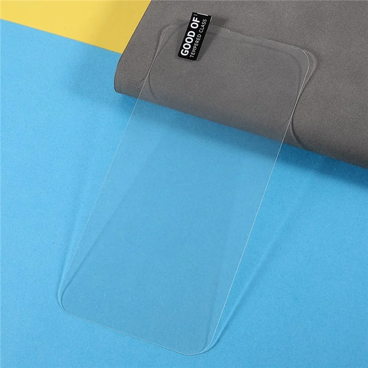 Large Arc Edge Electroplating Tempered Glass Screen Protector Film for iPhone 13 Pro Max / 14 Plus