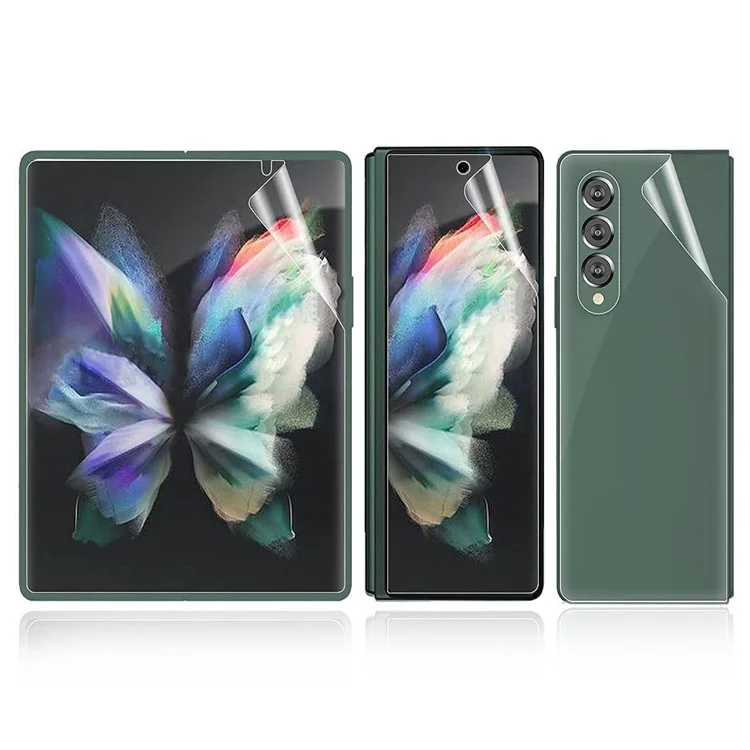Flexible Folding Full Coverage Front and Back Soft TPU Protective Film Set for Samsung Galaxy Z Fold3 5G