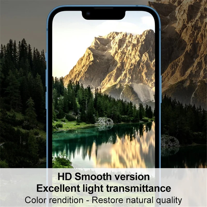 IMAK 2Pcs / Set Full Coverage High Sensitivity Hydrogel Film III Soft TPU Screen Protector for iPhone 13 / 13 Pro / 14