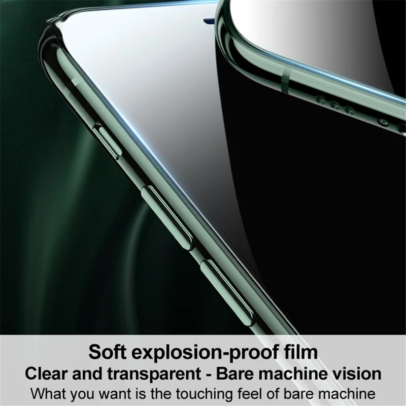 IMAK 2Pcs / Set Full Coverage High Sensitivity Hydrogel Film III Soft TPU Screen Protector for iPhone 13 / 13 Pro / 14