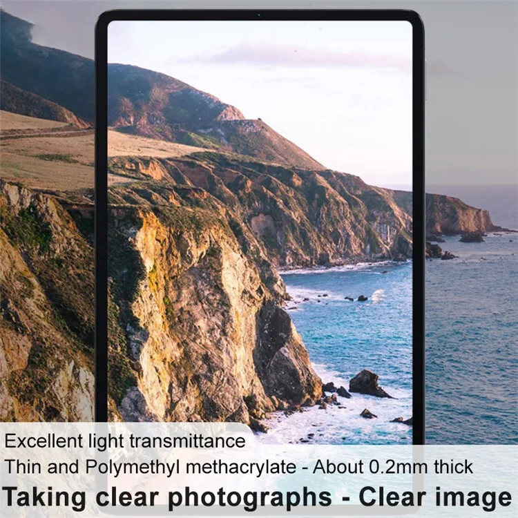 IMAK 2Pcs/Pack Ultra HD Tempered Glass Camera Lens Protector for Xiaomi Pad 5 / Pad 5 Pro
