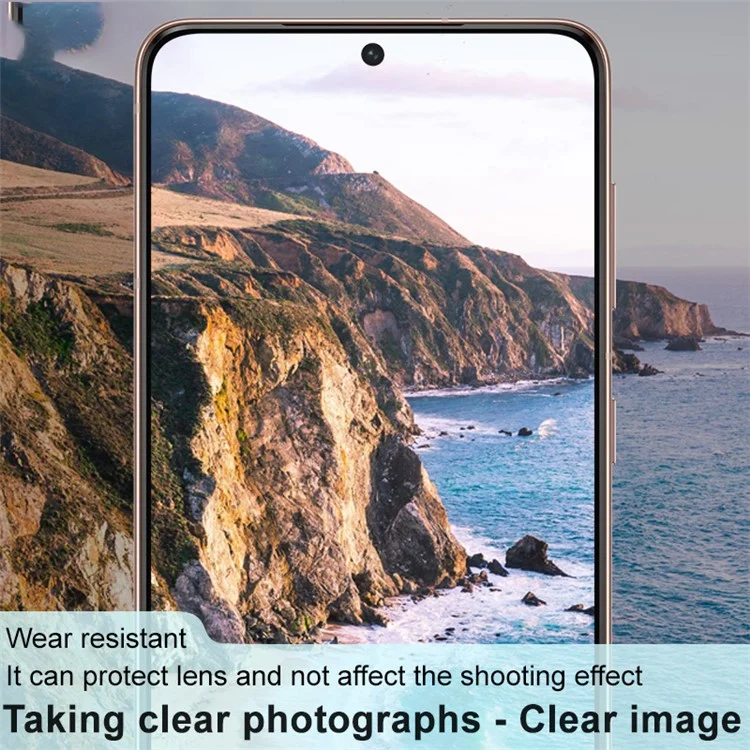 IMAK Vollkleber Klarer Präziser Ausschnitt Temperiertes Glaskamera -objektiv (schwarze Version) Für Samsung Galaxy S21 4G/5G