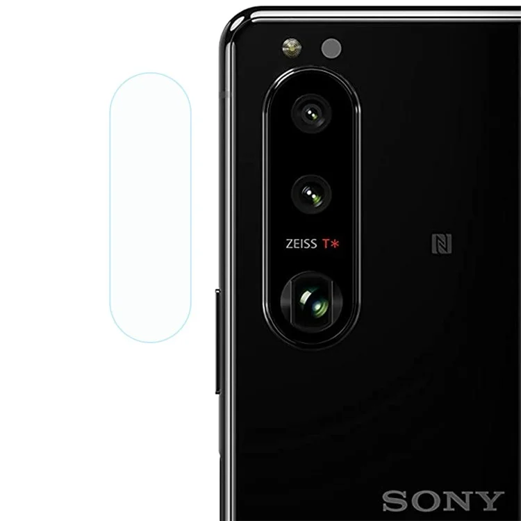 Pour Sony Xperia 5 III 5G Film de Protecteur de la Caméra en Verre Trempé Transparent