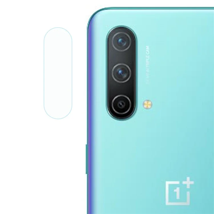 Protecteur d'écran en verre trempé transparent pour l'objectif de la caméra pour OnePlus Nord CE 5G