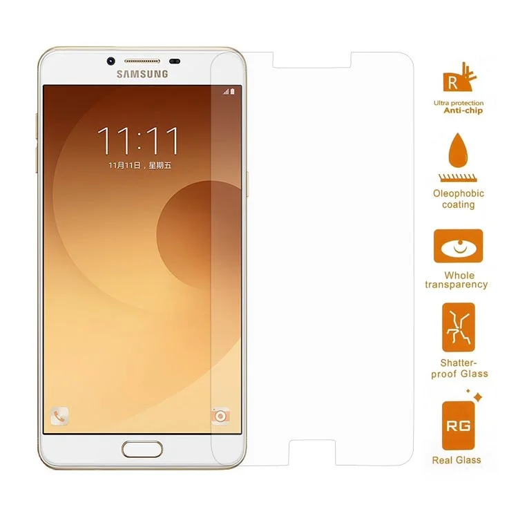 0.3mm Tempered Glass Screen Protector Film for Samsung Galaxy C9 Pro