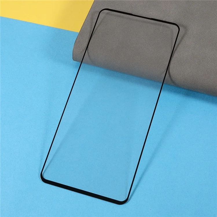 Cobertura Completa Impresión De Seda Anti-Explosión HD Glue Full Slim Slim Glass Screen Protector Para Motorola Moto E30 / E40