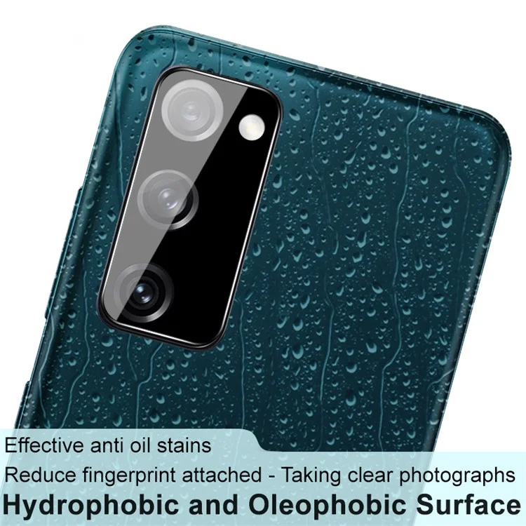 IMAK HD Clarity Bubble Free Tempered Glass Camera Lens Protector (Black Version) für Samsung Galaxy S20 Lite / S20 FE 4G / S20 FE 5G/S20 FE 2022