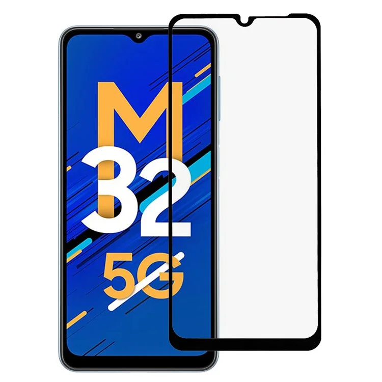 RURIHAI Verre de protection en verre à revêtement d'aluminium-silicium de haute qualité, avec traitement de durcissement secondaire, sensibilité au toucher élevée, pour Samsung Galaxy A32 5G / M32 5G