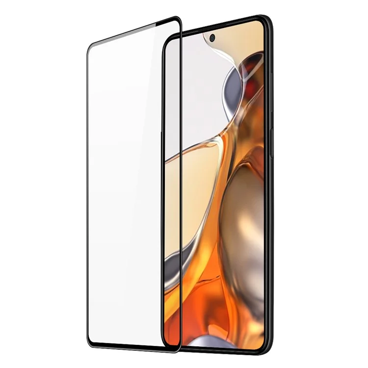 DUX DUCIS (9D) Full Glue Premium HD Clarity 0.33mm Full Coverage Medium Alumina Glass Screen Protector for Xiaomi 11T / 11T Pro