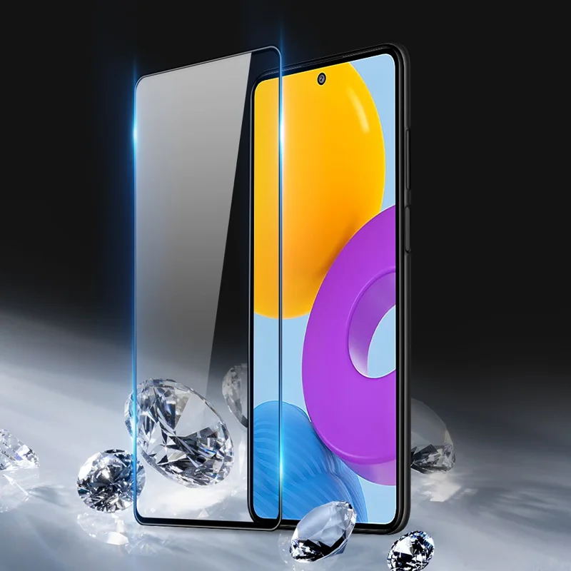 DUX DUCIS For Samsung Galaxy M52 5G  Full Screen Protector 2.5D Flat Screen Medium Alumina Glass HD Clear Film