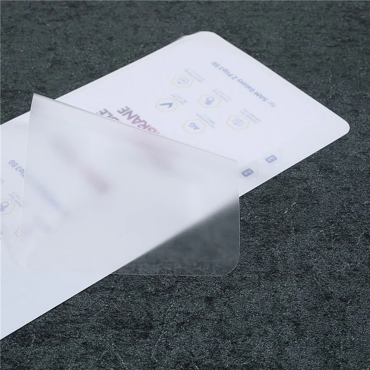 1 Set Matte Anti-fingerprint Complete Covering PET Screen Protector Film per Samsung Galaxy Z Flip3 5G