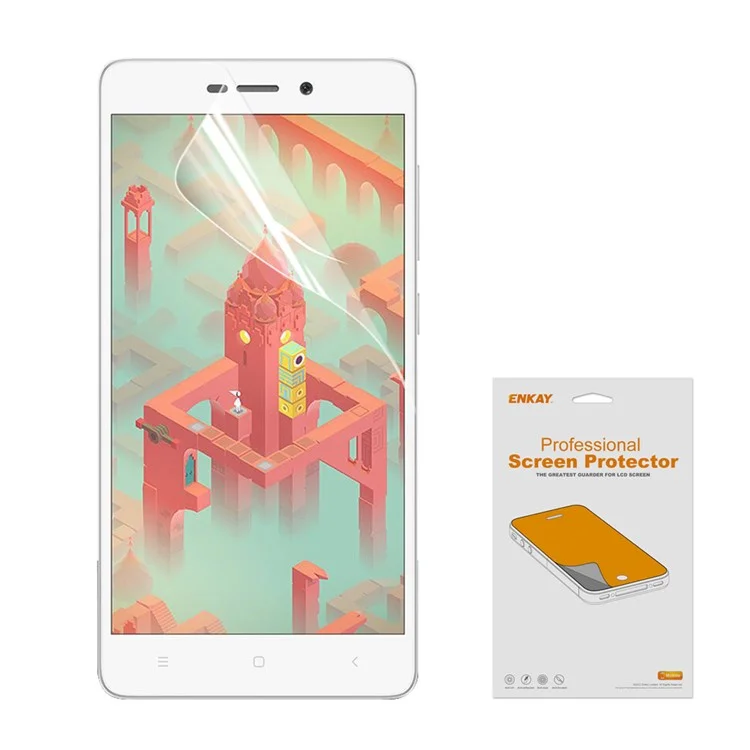 ENKAY Clear PET Screen Protector Guard Film for Xiaomi Redmi 3x / 3s
