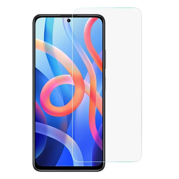 Film protecteur d'écran en verre trempé 0,3 mm avec bords arrondis anti-rayures et haute définition pour Xiaomi Redmi Note 11 5G (Chine) (MediaTek)/Note 11S 5G/Note 11T 5G