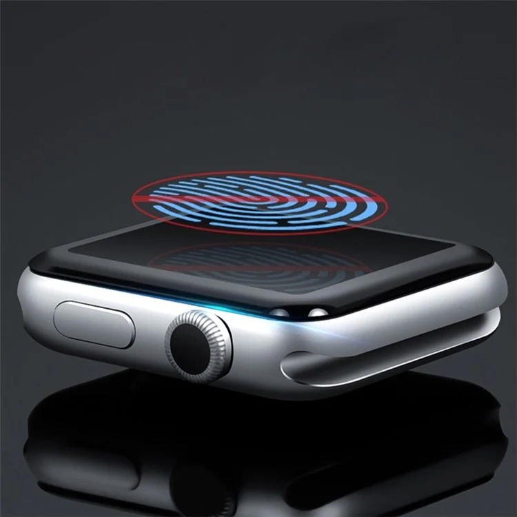 MOCOLO 3D Curved Anti-explosion Full Coverage Tempered Glass Screen Protector for Apple Watch Series 9 / 8 / 7 45mm