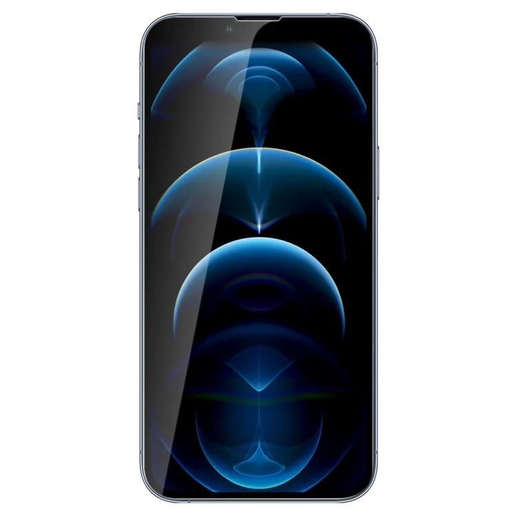 NILLKIN 2 in 1 Full Coverage Sensitive Touch Shatterproof Edge HD AGC Glass Tempered Glass Screen Protector with Camera Film for iPhone 13 Pro Max / 14 Plus