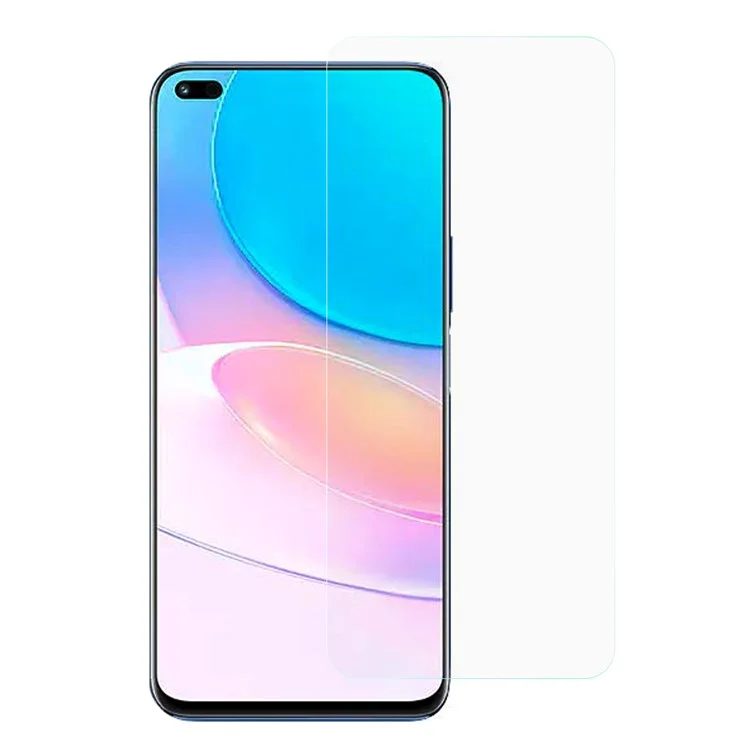 Прозрачное Закаленное Стекло HD Полный Клеевый Телефон Защитник Экрана Для Huawei Nova 8i / Честь 50 Lite