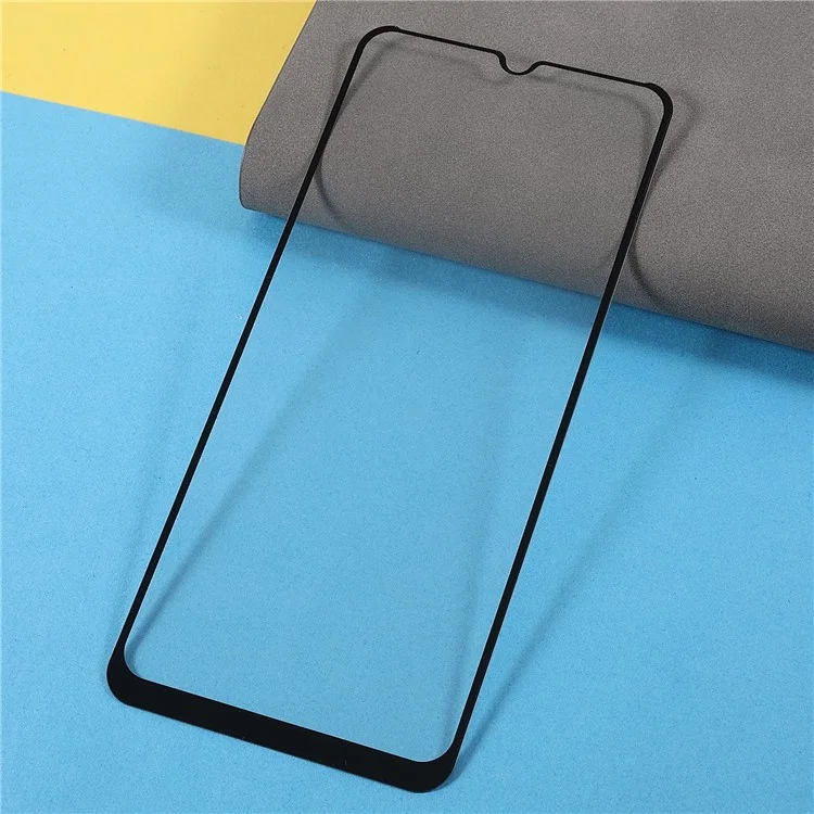 Full Screen Full Glue Solid Defense Silk Printing 9D Anti-explosion HD Clear Tempered Glass Film für Oppo A55 5G