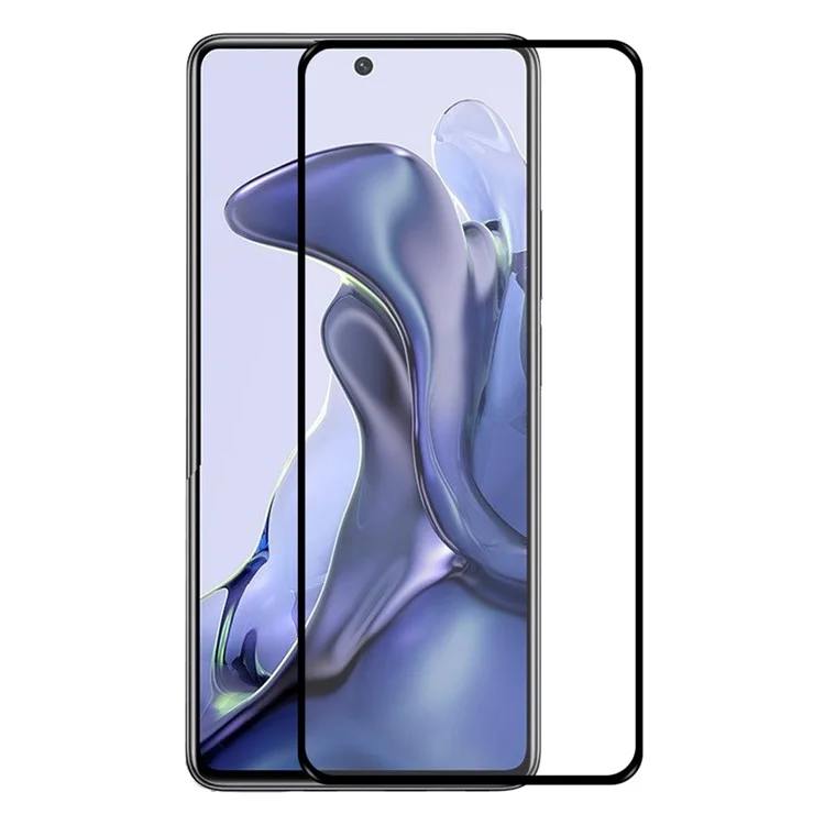 HAT PRINCE 0,26 mm 9H 2,5D Arc Edge Full Glue Complete Covering Tempered Glass Screen Protector Film for Xiaomi 11T/11T Pro