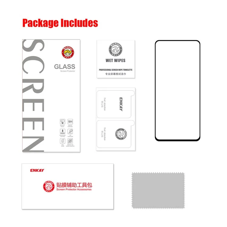 HAT PRINCE 0,26 mm 9H 2,5D Arc Edge Full Glue Complete Covering Tempered Glass Screen Protector Film for Xiaomi 11T/11T Pro