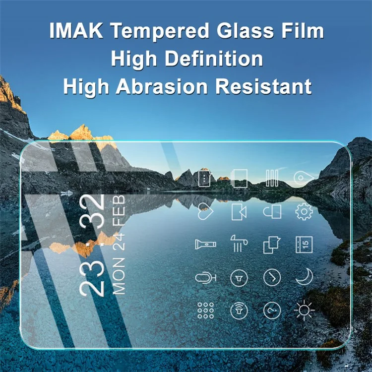 Para Nokia T20 / T21 IMAK H Series Sensitive Touch 9H Anti-explosion HD Clear Tempered Glass Full Screen Protector