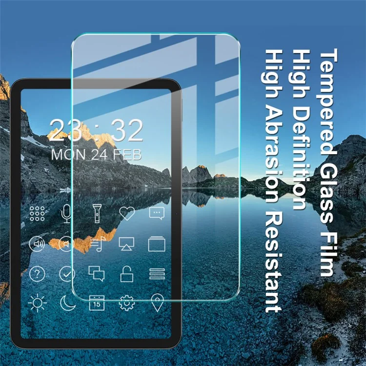 Para Nokia T20 / T21 IMAK H Series Sensitive Touch 9H Anti-explosion HD Clear Tempered Glass Full Screen Protector