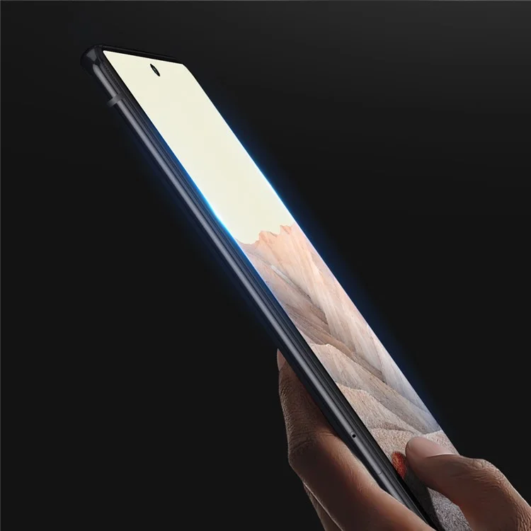 DUX DUCIS Full Screen Full Glue 9H Hardness 2.5D Edge 0.33mm Ultra Clear Tempered Glass Film (10D) for Google Pixel 6
