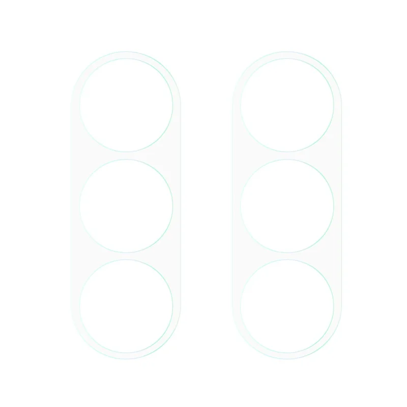 2Pcs/Set Scratch-resistant 3D Ultra Clear Tempered Glass Camera Lens Protector for Samsung Galaxy A13 5G