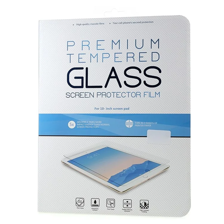 Защитное стекло Full Coverage Full Glue Scratch Resistant HD Clear Tempered Glass для Samsung Galaxy Tab A8 10 дюймов (2021)
