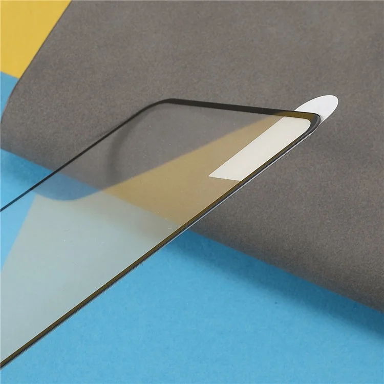 Complete Covering Full Glue Silk Printing HD Clear Tempered Glass Screen Protector for Realme 8i/Narzo 50 4G