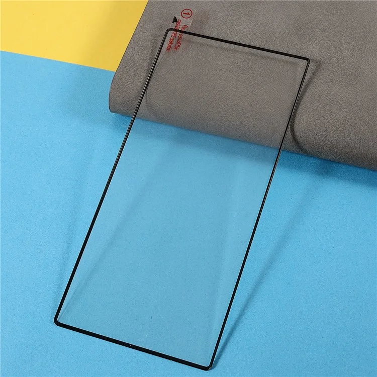 Full Size Full Glue Silk Printing Explosion-proof Tempered Glass Film Ultra-thin Screen Protector [Support Fingerprint Unlock] for Samsung Galaxy S22 Ultra 5G