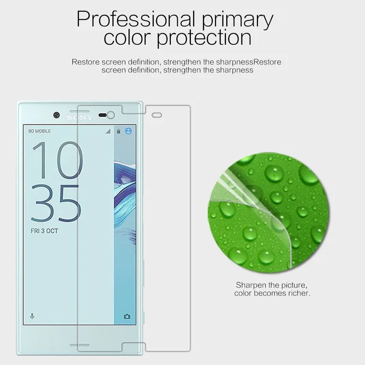 NILLKIN Anti-fingerprint HD Clear Screen Protector for Sony Xperia X Compact