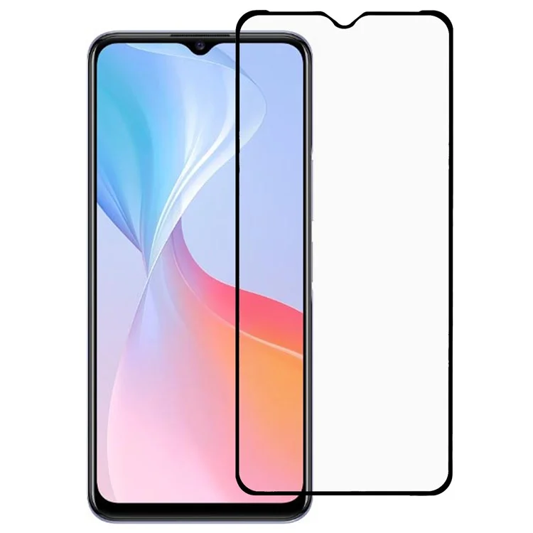 PET + TPU Bendable Screen Protector High Transparency Silk Print Anti-Scratch Full Glue Screen Film for vivo T1x
