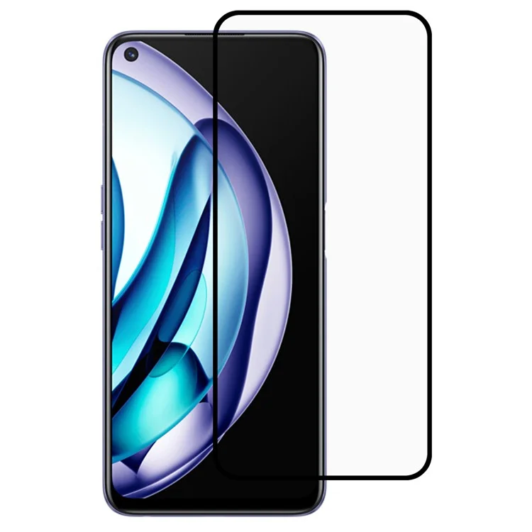Silk Print Pet + TPU Scrector Protector Super Clear Bendable Full Glue Screen Film Для Realme Q3s