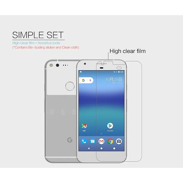 NILLKIN Anti-fingerprint HD Clear Screen Protector for Google Pixel