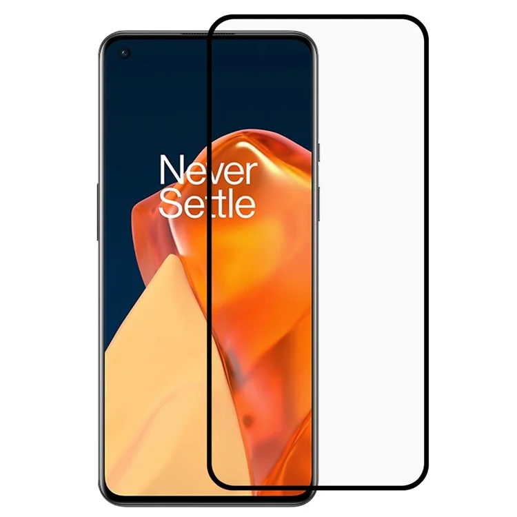PET + TPU Bendable Screen Protector Silk Print High Transparency Full Glue Screen Film for OnePlus 9 (IN / CN Version)