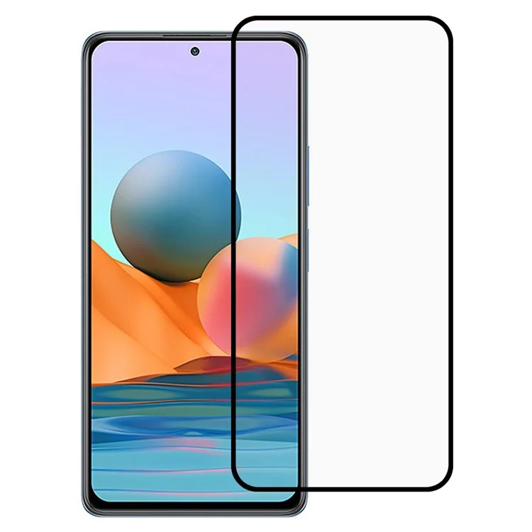Para Xiaomi Redmi Note 10 Pro 5G (China) / Poco X3 GT HD Clear Silk Printing Flexible Shock-Absorbing PET+TPU Screen Protector Full Coverage Screen Protective Film