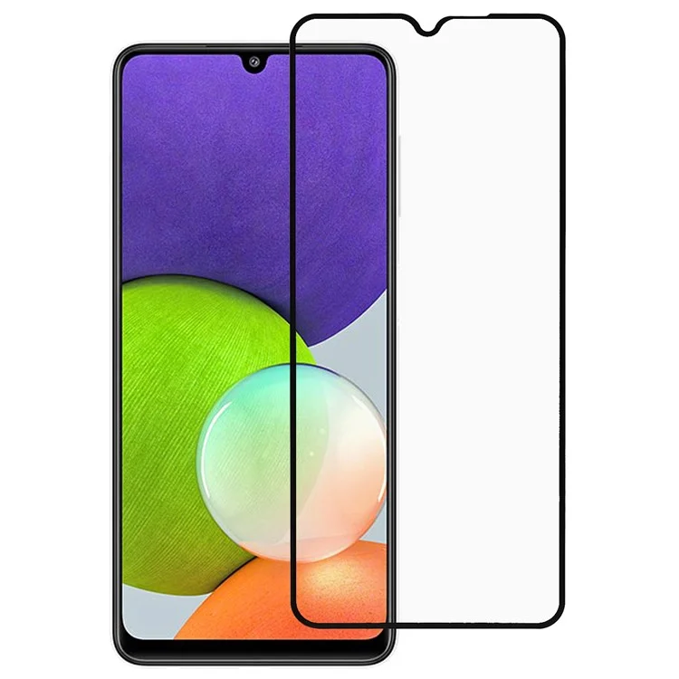 Ultra Clear Pet + TPU Impressão De Seda Cola Completa Full Screen Filme Para Samsung Galaxy A22 4G (versão Da UE)