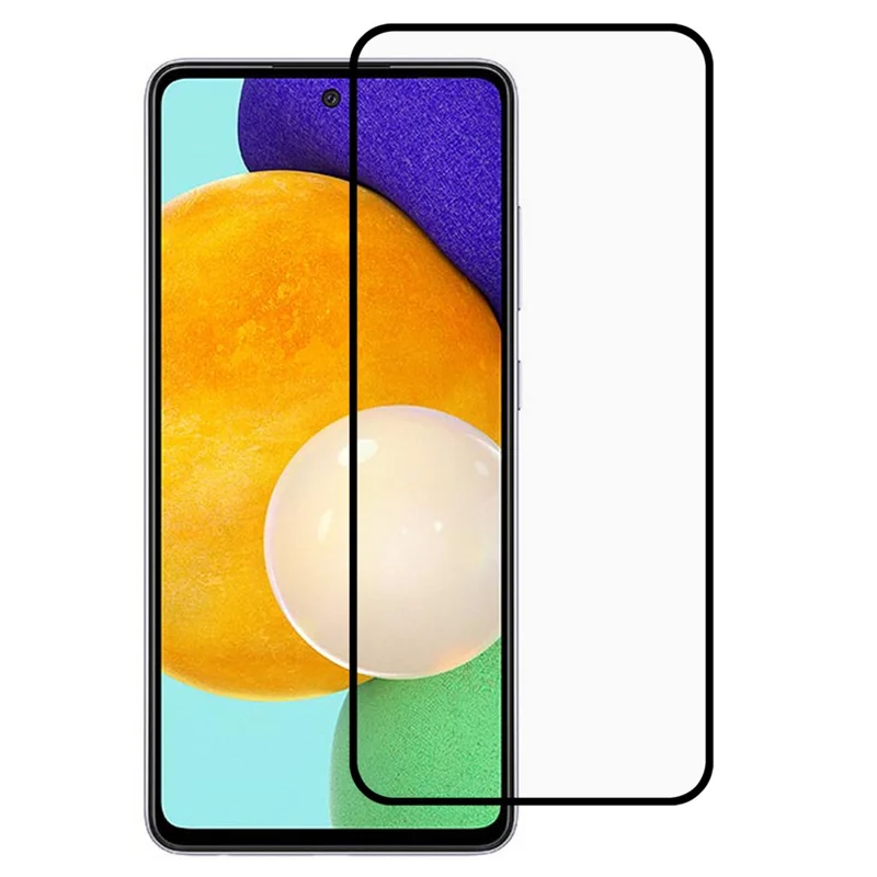 Full Glue Full Size PET + TPU Silk Printing Screen Protector for Samsung Galaxy A52 5G