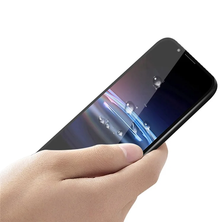 PINWUYO Tempered Glass Screen Film Fingerprint-Free Explosion-Proof Full Glue Full Screen Coverage for Sony Xperia Pro-I