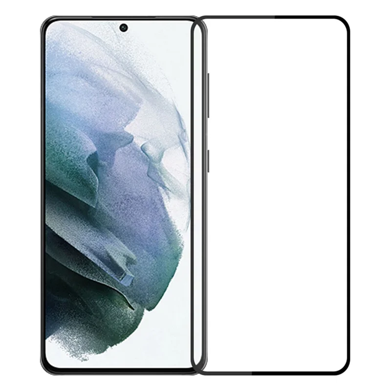 PINWUYO Tempered Glass Screen Film Full Glue Explosion-Proof Complete Covering Fingerprint-Free Screen Protector for Samsung Galaxy S22+ 5G / S23+
