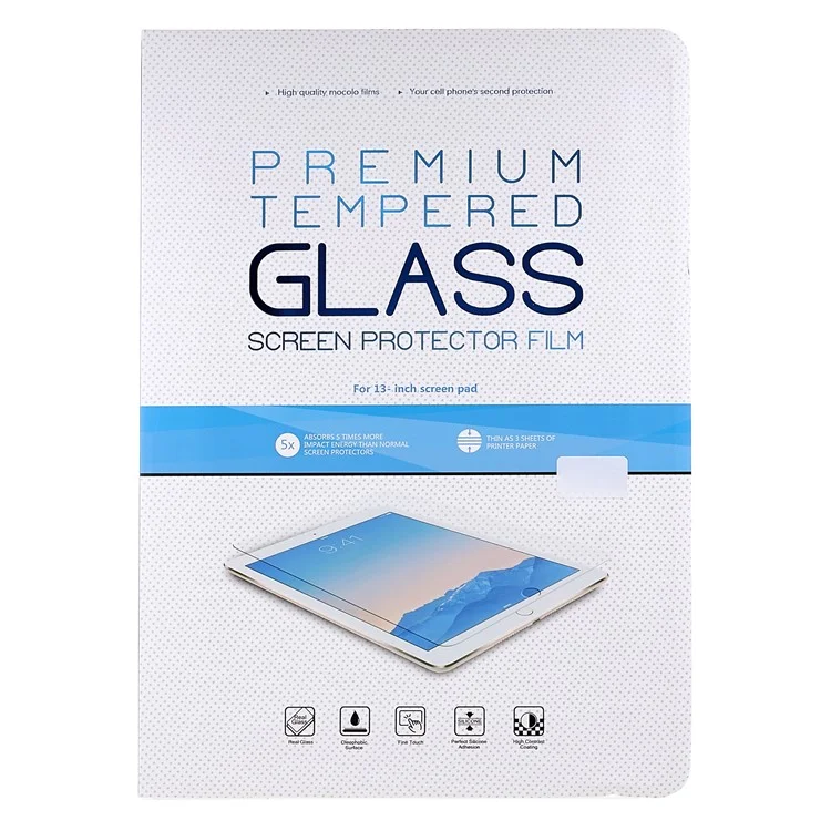 Full Coverage Full Glue 0.3mm Arc Edge Ultra Clear Anti-Scratch Tempered Glass Film for Samsung Galaxy Tab S8