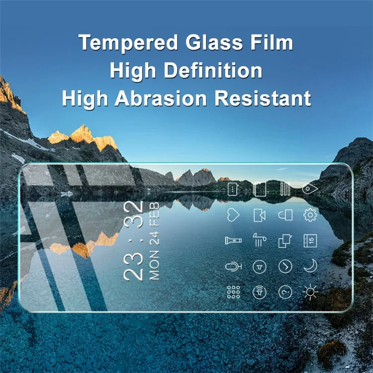 IMAK H Series Dustproof Arc Edge HD Good Protection Tempered Glass Protector Film for Motorola Moto G31 4G/G41 4G / G71 5G