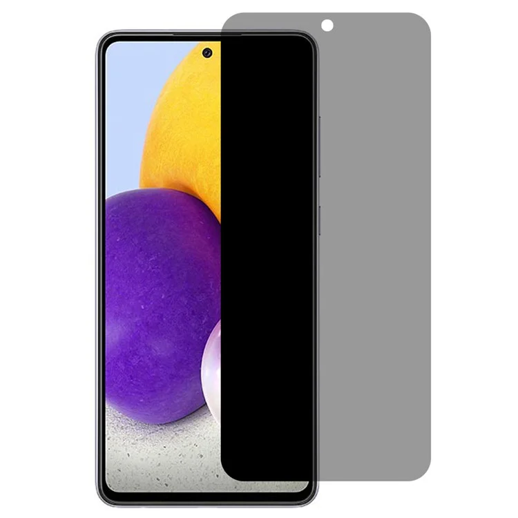 Anti-peep 9H gehärtetes Glas Vollkleber staubdichter Bildschirmschutz für Samsung Galaxy A53 5G