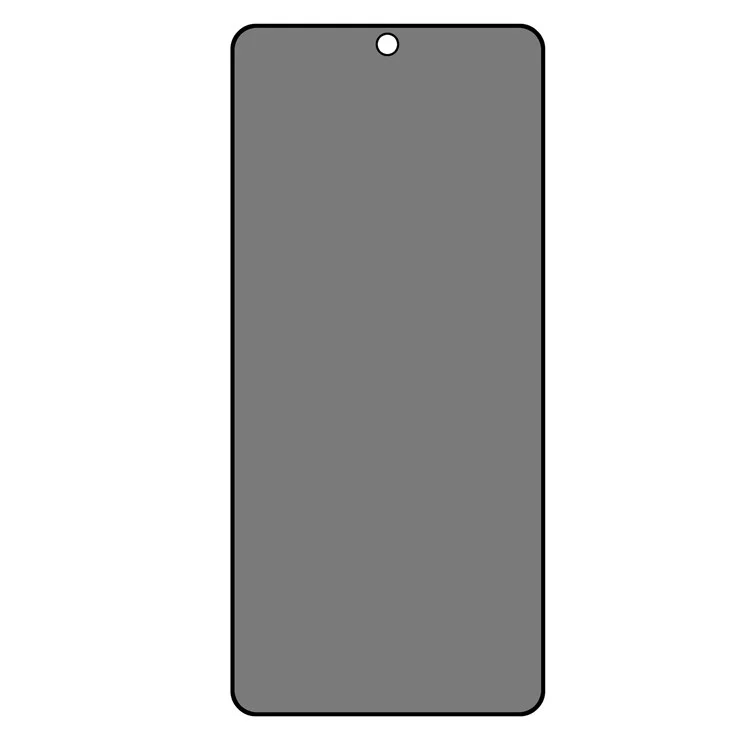 Vollbildabdeckung Seidendruckschutzfolie gegen Ausspähung Vollklebend Gehärtetes Glas Bildschirmschutz für Samsung Galaxy A73 5G